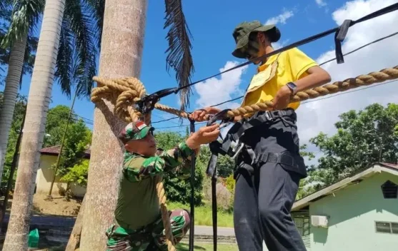 Kodim 1801/Manokwari Berikan Pembinaan Karakter dan Kedisiplinan