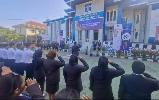 Hari Pengayoman ke-81, Kemenkum Papua Barat Tegaskan Hukum Hadir Berikan Solusi