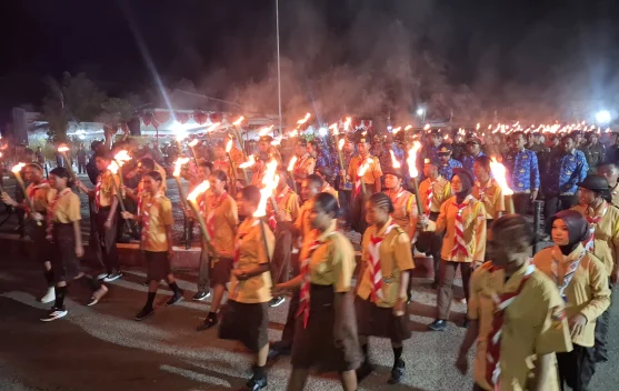 Taptu dan Pawai Obor Jadi Momentum Kenang Jasa Pahlawan