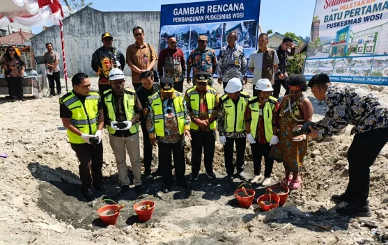 Puskesmas Wosi Mulai Dibangun, Hermus Indou Tekankan Pelayanan Berkualitas