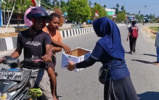 Kemenag Teluk Wondama Kembali Galang Dana Peduli Korban Musibah NTT