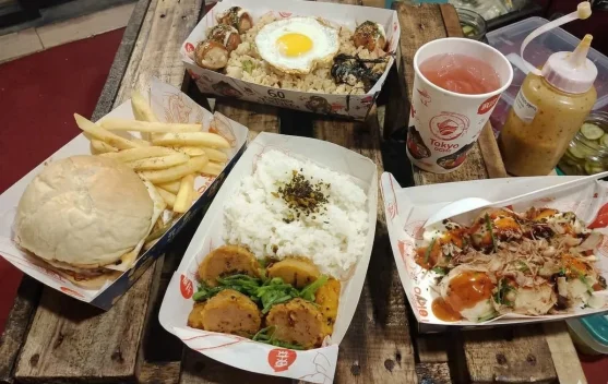Sensasi Street Food Jepang di Manokwari: Menu '60 Seconds to Tokyo