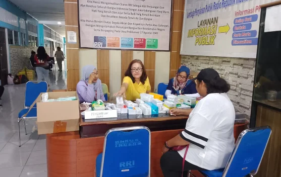 Aksi Donor Darah dan CKG Meriahkan RRI Fest 2026 jelang Hari Radio ke-81 di Manokwari