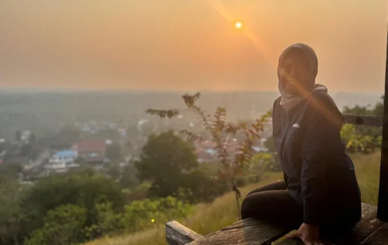 Menyapa Senja dari Ketinggian Bukit Bintang di Kabupaten Teluk Bintuni