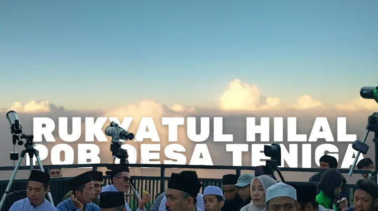 Hilal Tak Terlihat, Rukyatul Hilal Desa Teniga KLU Berujung Istikmal