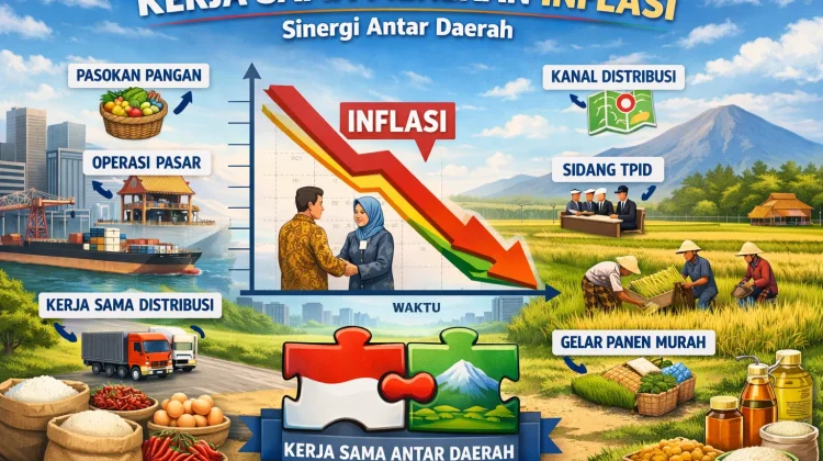 Tekan Inflasi dengan Kerja Sama Pasokan Kebutuhan Lintas Daerah