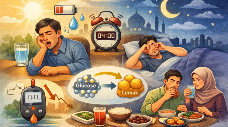 Sering Mengantuk dan Lemas saat Puasa? Ini Penyebabnya