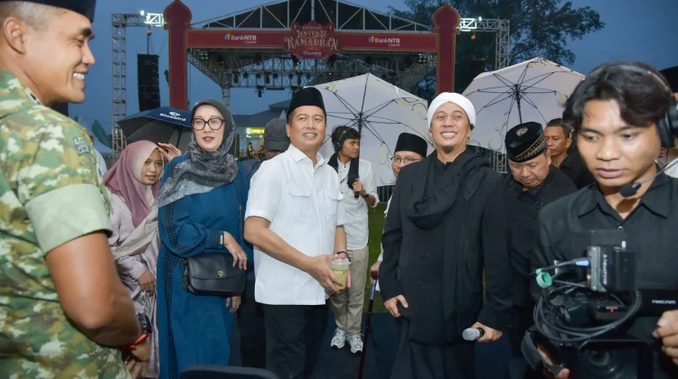 Opick Meriahkan Pembukaan Gelegar Lentera Ramadan 2026 di Lombok Utara