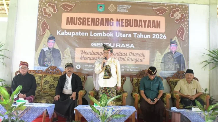 Gendu Rasa 2026 di Kayangan, Pemda KLU Susun Dokumen Pokok Kebudayaan Daerah