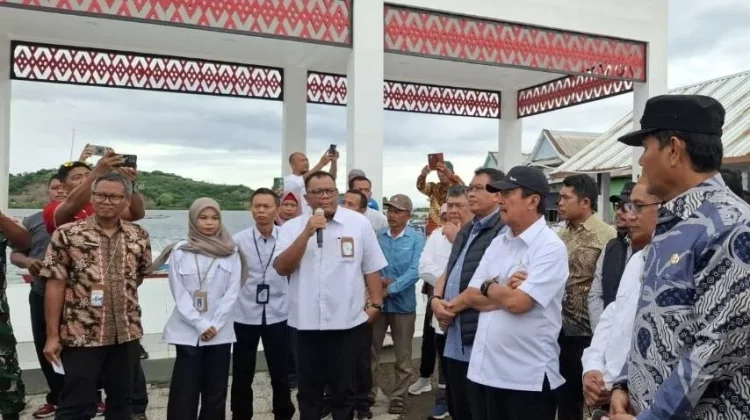 Menteri KKP Keluhkan Kualitas Bangunan KNMP Bungin