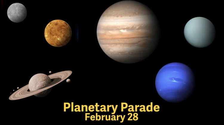 Ada Parade 6 Planet di Akhir Bulan Februari