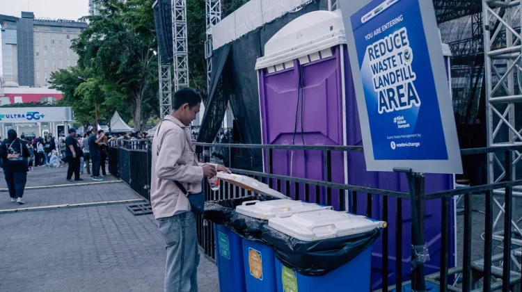 Ultraverse Festival Terapkan Zero Waste to Landfill, XLSMART Alihkan 1,7 Ton Sampah