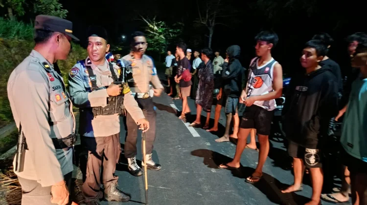 Balap Lari tengah Malam Dibubarkan, 25 Remaja Narmada Diamankan
