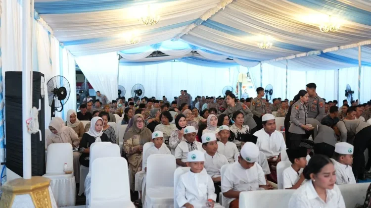 Polresta Mataram Buka Puasa Bersama Anak Yatim