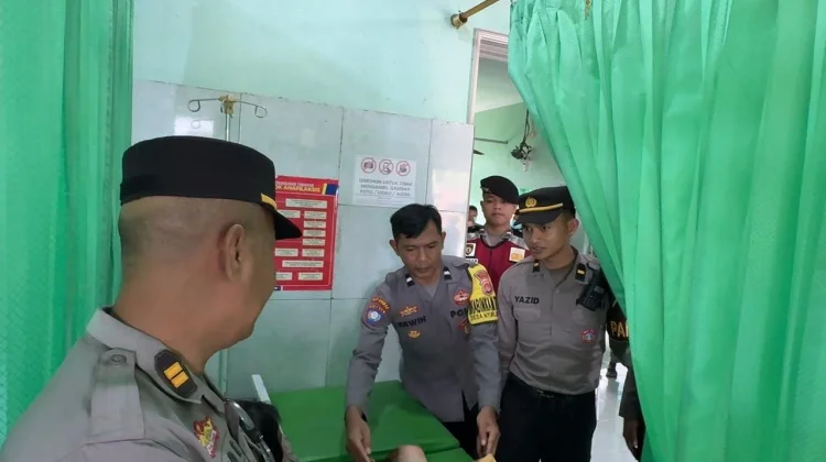 Balita Hanyut di Kali Seganteng, Polisi Lakukan  Evakuasi Korban