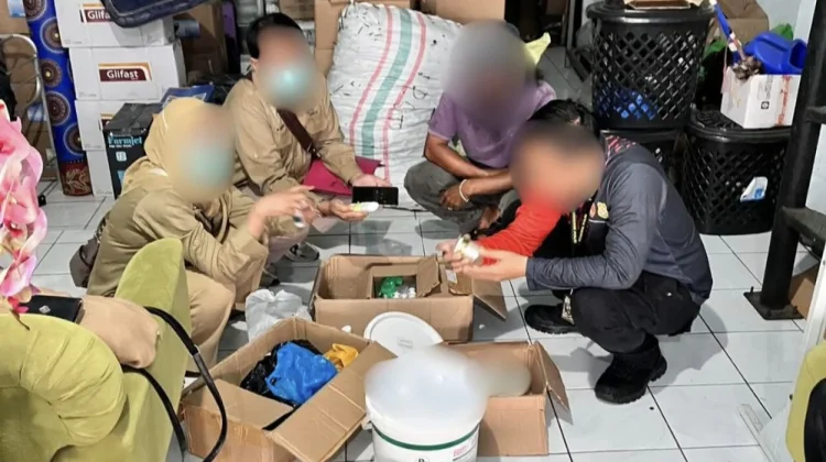BPOM Gerebek Klinik Produksi Kosmetik Tanpa Izin Edar di Lombok Timur