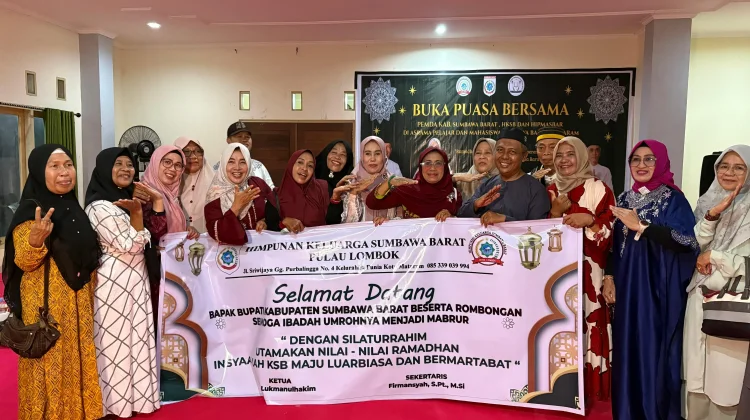 Buka Puasa Bersama HKSB dan HIPMASBAR, Bupati KSB Paparkan Inovasi Kartu KSB Maju
