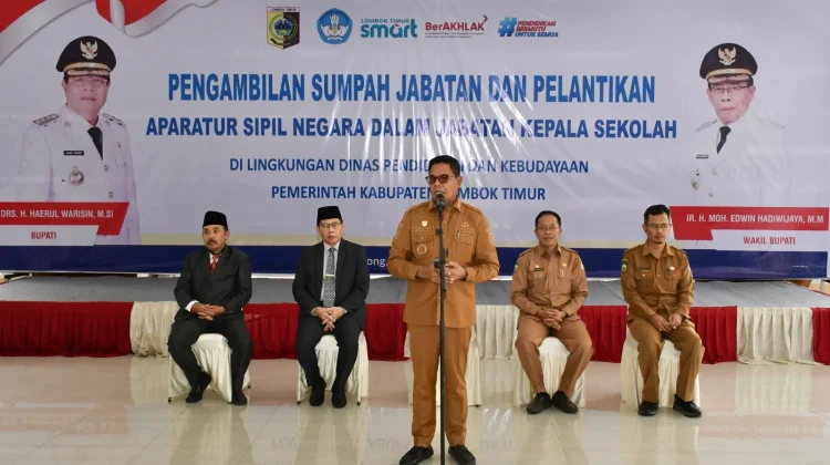 Bupati Haerul Warisin Tegaskan Peran Kepala Sekolah sebagai Manajer dan Pengayom