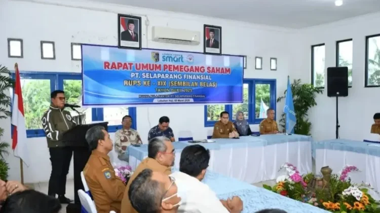 Hadiri RUPS XIX, Bupati Lotim Soroti Kredit Macet PT Selaparang Finansial
