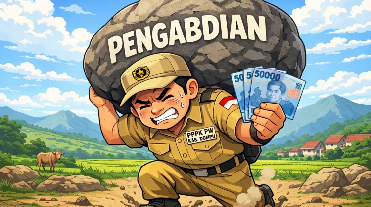 Pemkab Dompu Kekurangan Rp6,4 M untuk Gaji PPPK PW