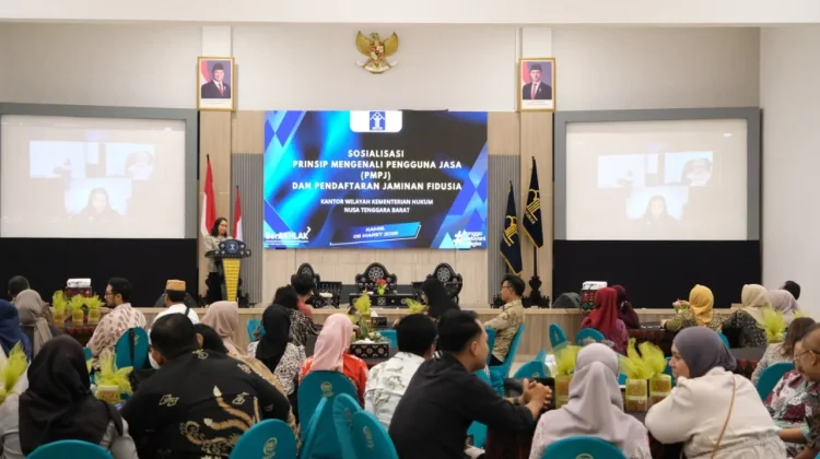 Perkuat Integritas Layanan Kenotariatan, Kemenkum NTB Sosialisasi