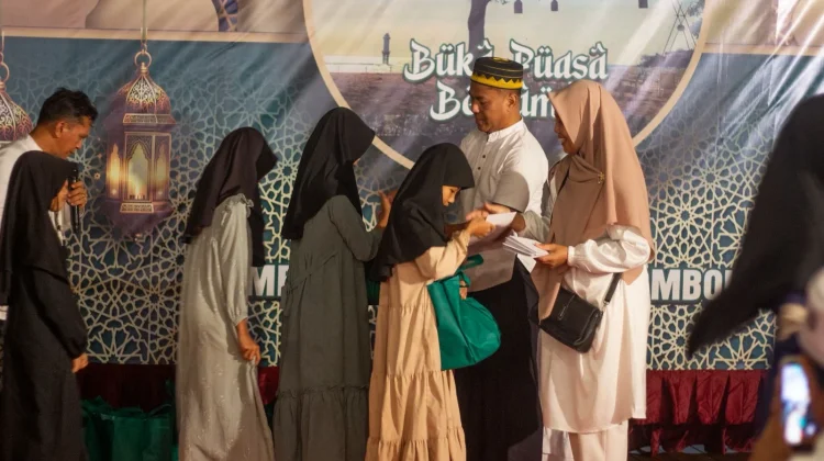 Merumatta Senggigi Berbagi Kebahagiaan Bersama Puluhan Anak Yatim