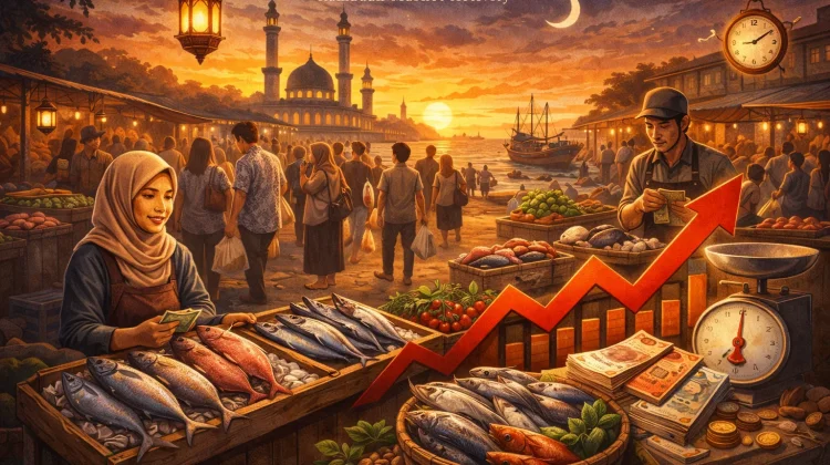 Pedagang Ikan di Loang Baloq Rasakan Lonjakan Pembeli Selama Ramadan