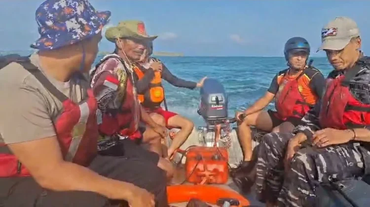 Kapal Nelayan Terbalik di Perairan Kaliantan, Satu ABK Masih dalam Pencarian
