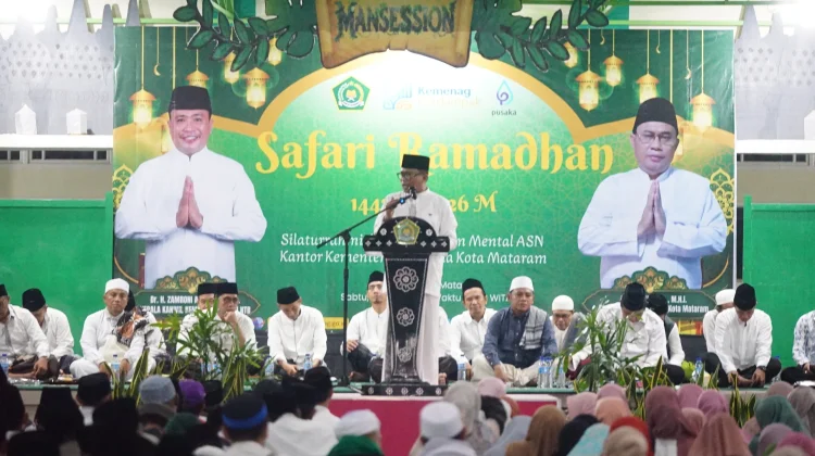 Safari Ramadan Kemenag Mataram Soroti Disiplin ASN
