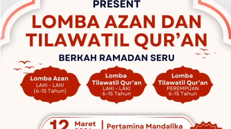 MGPA: Lomba Azan dan Tilawatil Qur’an “Berkah Ramadan Seru” di Sirkuit Mandalika