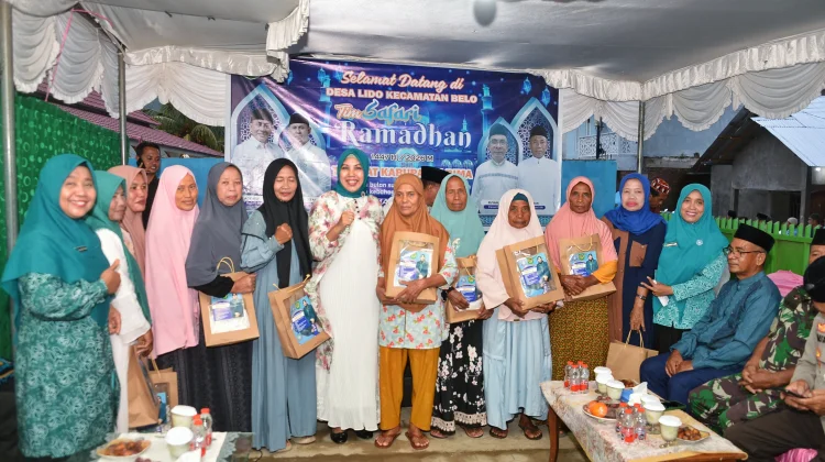 TP PKK Bima Sebar Ratusan Paket Ramadan di Woha dan Belo