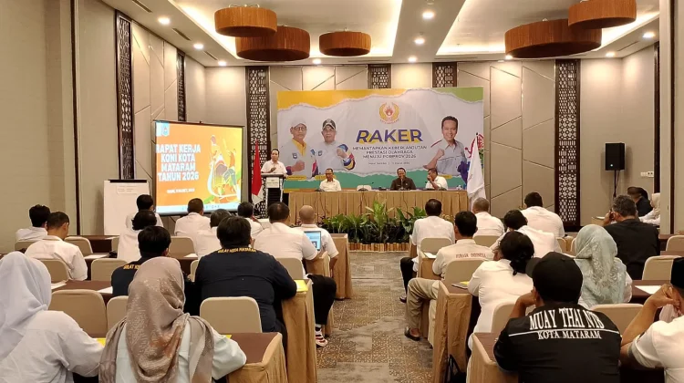 Raker KONI Mataram, Mantapkan Keberlanjutan Prestasi Porprov 2026