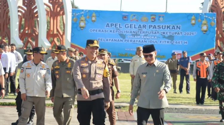 Polresta Mataram Luncurkan Operasi Ketupat Rinjani 2026, Siap Amankan Idul Fitri
