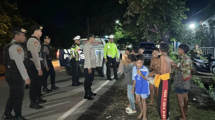 Antisipasi Balap Liar, Polres Bima Intensifkan Patroli Malam Ramadan