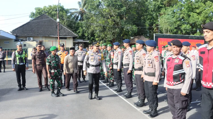 Polres Loteng Siagakan 625 Personel Selama Operasi Ketupat Rinjani 2026