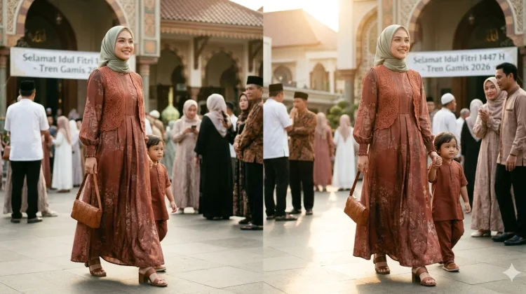 Tren Gamis Lebaran 2026: Gaya, Istri Sultan hingga Warna Butter