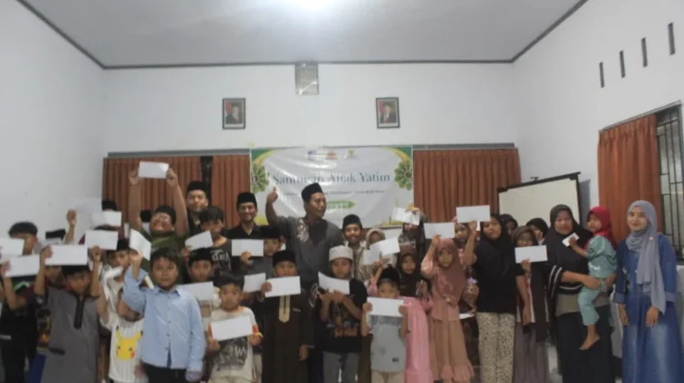 Puluhan Anak Yatim Kediri Terima Santunan BAZNAS NTB