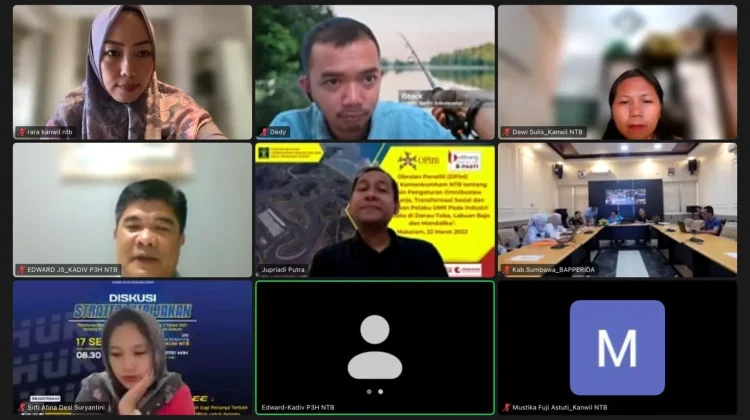 Kemenkum NTB Harmonisasi Dua Raperbup Sumbawa, Dukung Program Strategis Nasional
