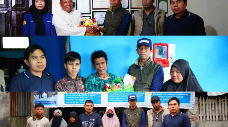 Rektor Unram Tinjau Mahasiswa Kurang Mampu Berprestasi Langsung