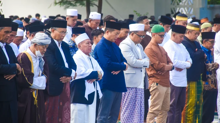 Shalat Ied di Bumi Gora Berlangsung Khidmat, BKPRMI NTB Dukung Program Gubernur