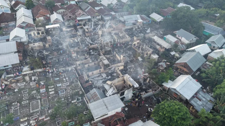Kebakaran Kalimango Hanguskan 31 Rumah