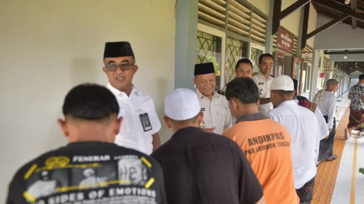 Kunjungi LPKA Loteng, Kakanwil Ditjenpas NTB Pastikan Layanan Idul Fitri Optimal