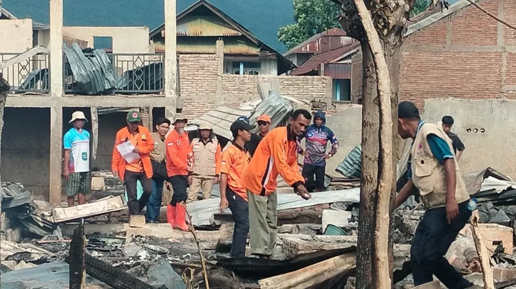 TP PKK Gelar Trauma Healing Korban Kebakaran
