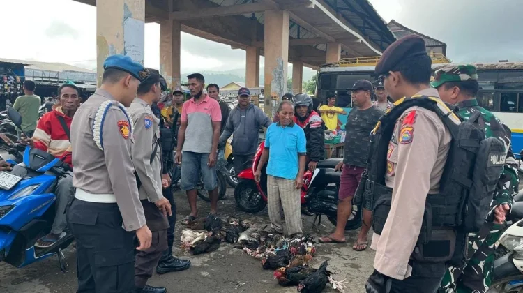 Terminal Tente Dipantau Ketat, Personel Pos PAM Intensifkan Patroli Dialogis Jaga