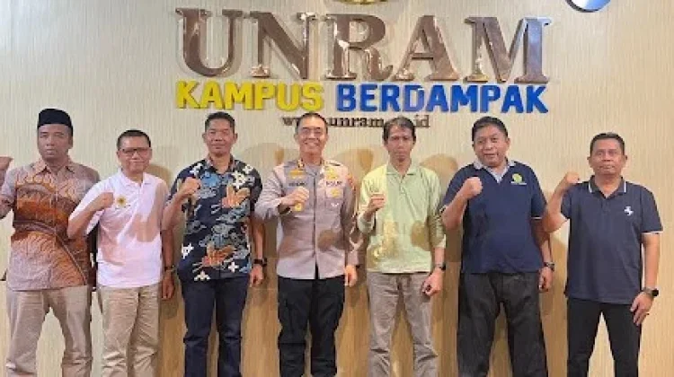 Unram dan Polresta Mataram Perkuat Sinergi, Wujudkan Kampus Aman dan Ramah Diskusi