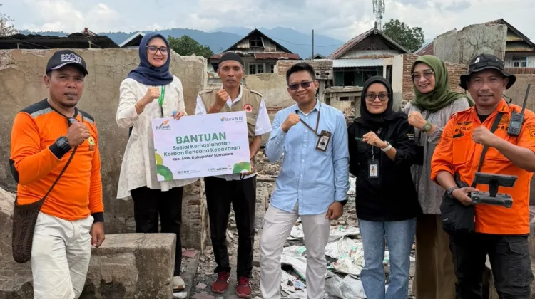 Bank NTB Syariah Salurkan Bantuan Cepat untuk Korban Kebakaran di Sumbawa