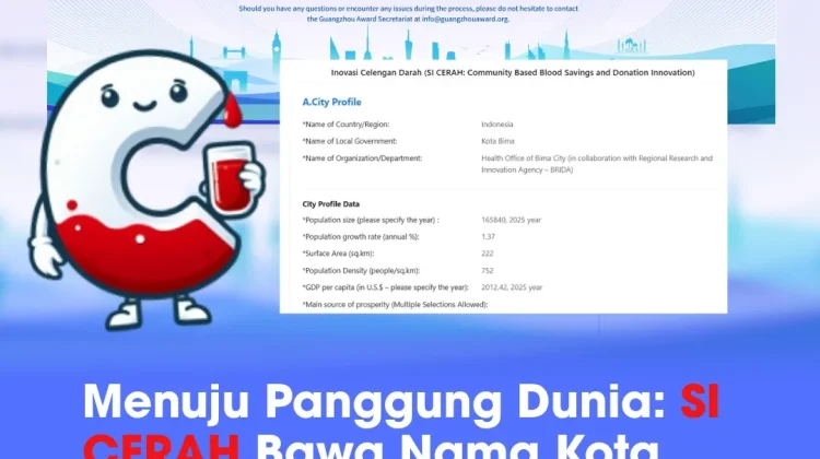 SI CERAH Kota Bima Tembus Ajang Global