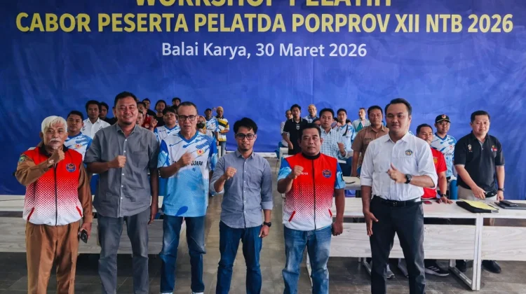 Satlak Pelatda Loteng Gelar Workshop 47 Pelatih jelang Porprov 2026