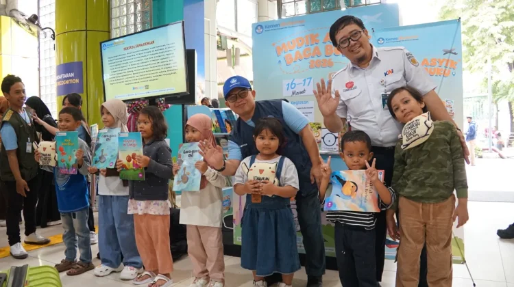 Ribuan Buku Gratis di Stasiun, MABB 2026 Hidupkan Budaya Literasi di Ruang Publik