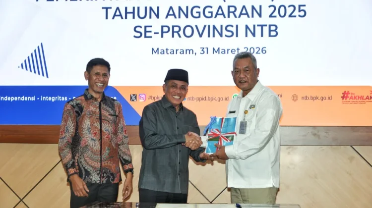 Bupati Bima Serahkan LKPD 2025 ke BPK, Begini Penjelasannya